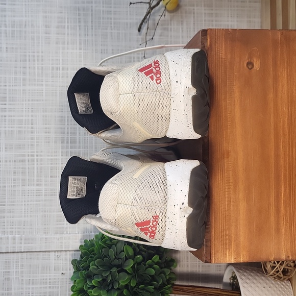 Adidas Dropset, Golden Biege and Red, Trainer Sneakers - Picture 3 of 7